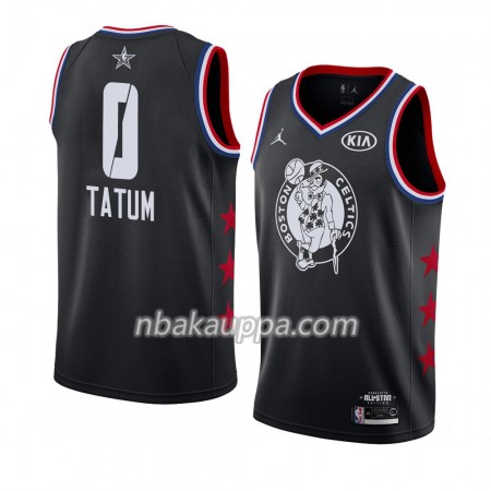 Boston Celtics Jayson Tatum 0 2019 Kaikki tähti Jordan Brand Musta Pelipaidat Swingman - Miesten